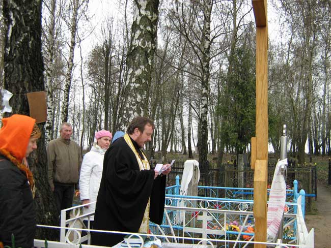 Могилка блаженной Валентины Минской в с. Крысово