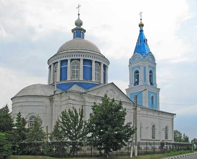Свято-Михайловский храм в с. Борисовка