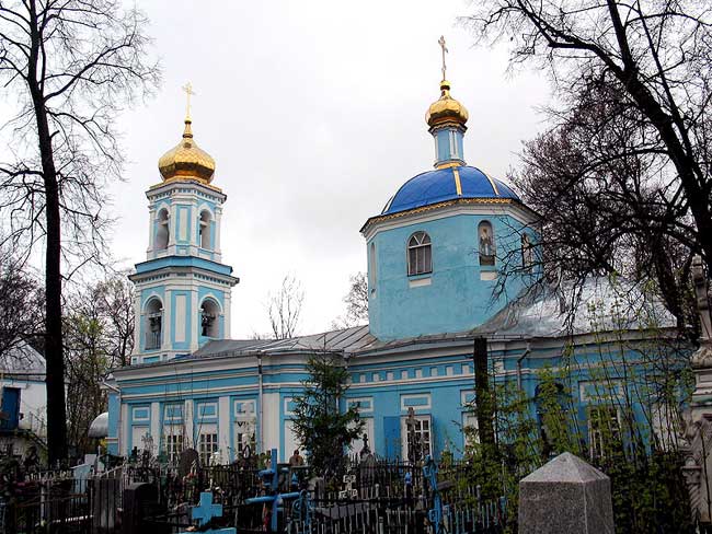 Храм Ярославских Чудотворцев на Арском кладбище в г. Казань