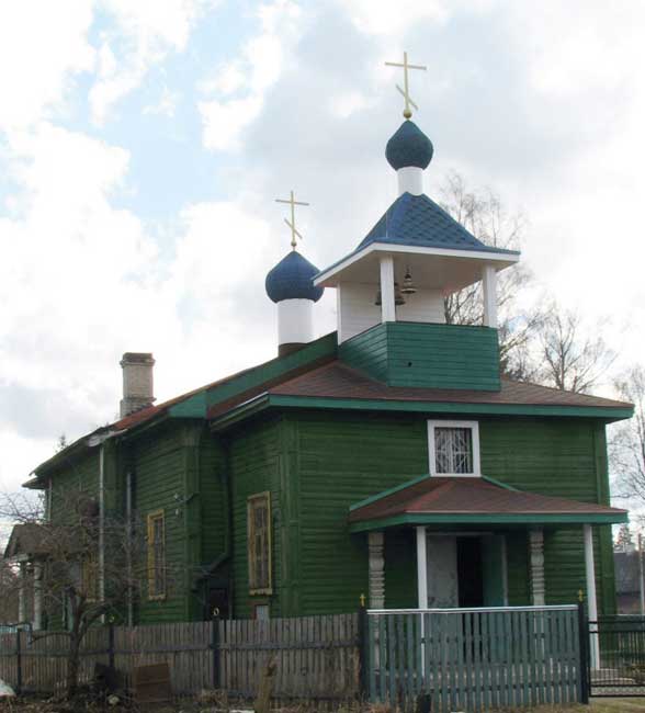 Храм Николая Чудотворца в пос. Кикерино