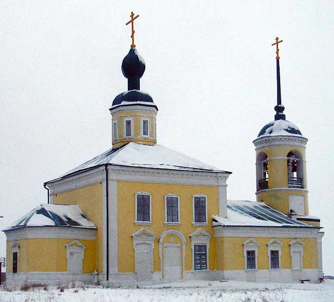 Церковь Успения Пресвятой Богородицы в с. Лявля