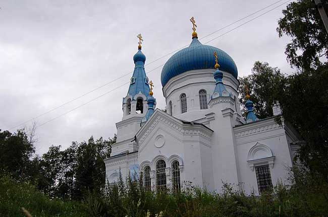 Храм Георгия Победоносца в с. Ложголово