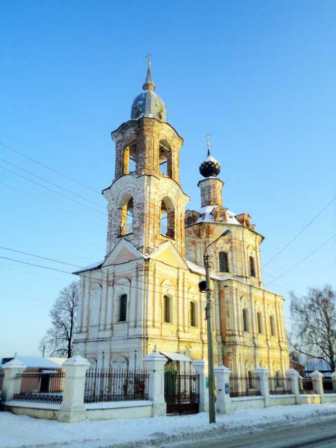 Церковь Воскресения Христова в г. Нерехта