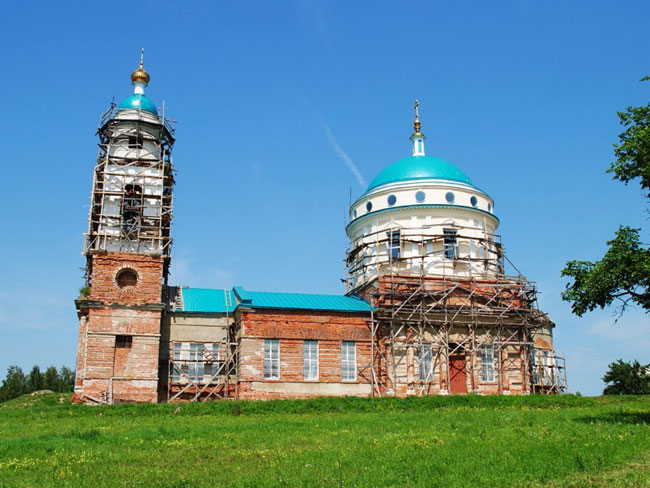 Храм Казанской иконы Божией Матери в с. Паслово