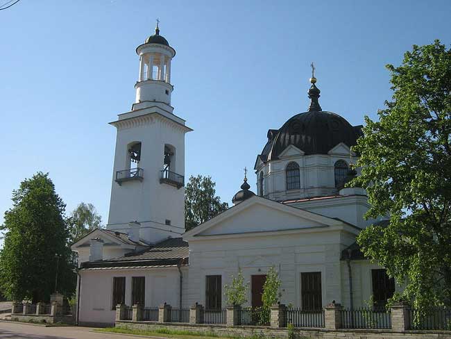 Храм Князя Александра Невского в пос. Усть-Ижора