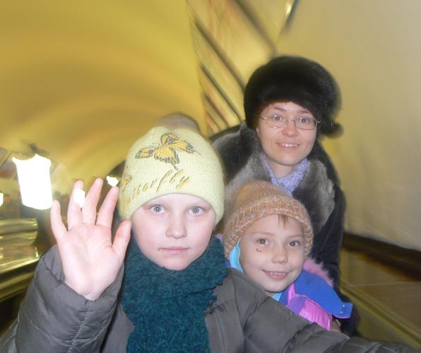 В метро В метро