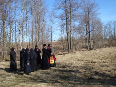 Освящение полей на Живоносный источник