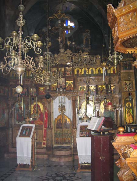  Хозевитский монастырь. Монастырский соборный храм.