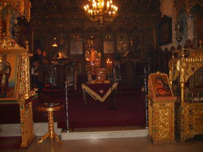 Это мы на вечерней службе святителю Нектарию