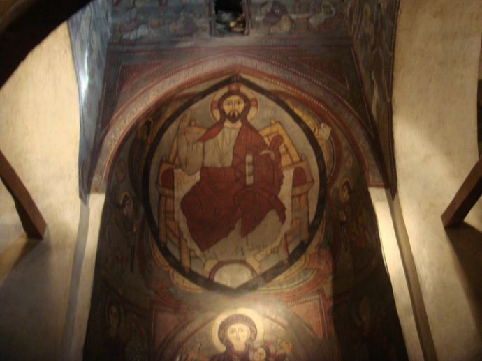 В храме 4 в, монастырь Антония Великого