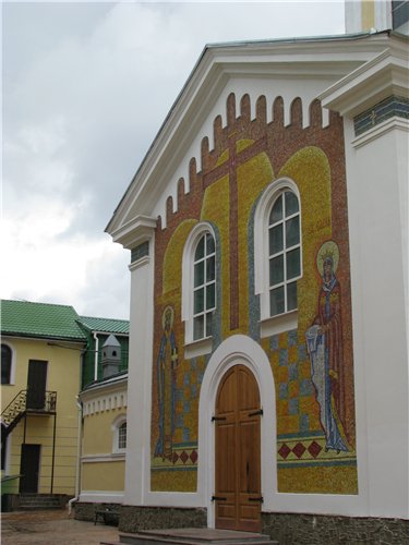 мозаика на храме: