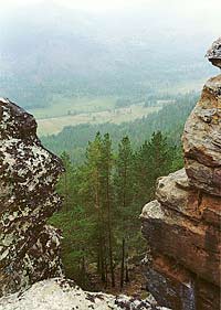 Урочище Дворцы, место установки Креста. 2002 г. Урочище Дворцы, место установки Креста. 2002 г.