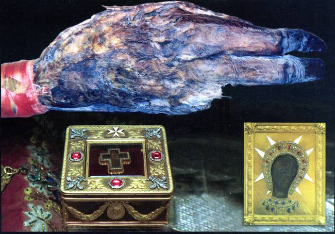 десница Иоанна Крестителя десница Иоанна Крестителя