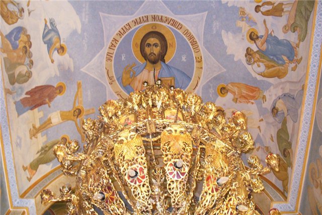 Деталь росписи потолка