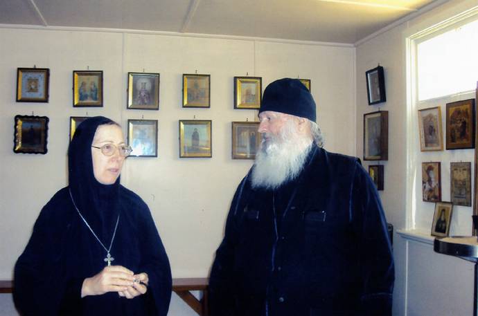 Новое Шамордино С настоятельницей женского монастыря в честь Казанской иконы Божией Матери матушкой Марией