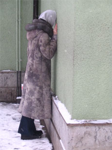 У часовни св. блаженной Ксении Петербургской