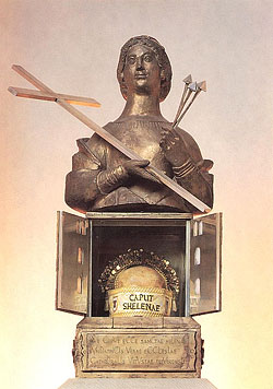 Реликварий с мощами святой Елены в Трирском соборе